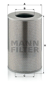 Öljynsuodatin MANN-FILTER H 25 669/1