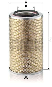 Ilmansuodatin MANN-FILTER C 23 440/3