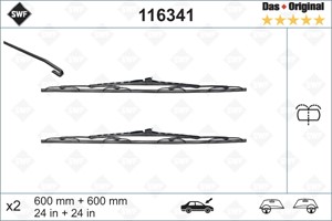 Pyyhkijänsulka, Edessä, iveco,nissan,opel,renault, 6272304, 6272549, 7701051903