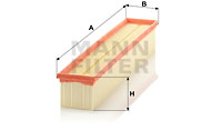 Ilmansuodatin MANN-FILTER C 47 109