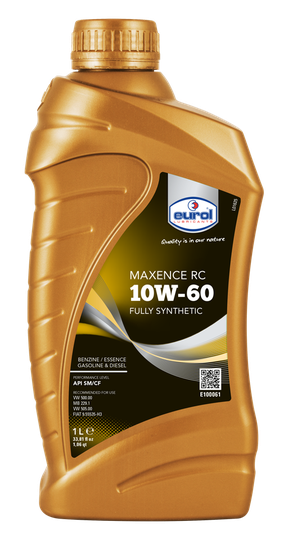Moottoriöljy EUROL 10W60 MAXENCE RC 1L