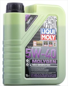 Moottoriöljy LIQUI MOLY Molygen New Generation 5W-40 1L, Universal