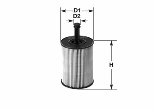 Öljynsuodatin CLEAN FILTERS ML 071