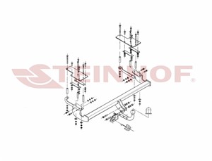 Vetokoukku, vakio, fiat sedici, suzuki sx4