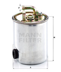 Polttoainesuodatin MANN-FILTER WK 842/18