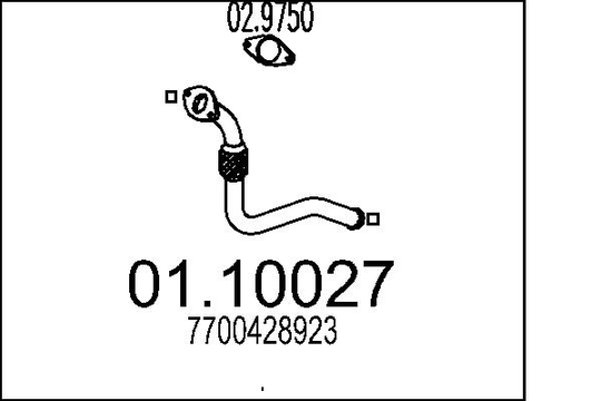 Pakoputki MTS 01.10027