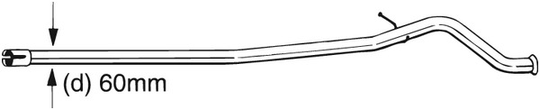 Korjausputki, katalysaattori BOSAL 889-179