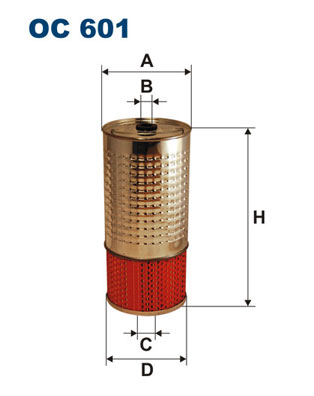 Öljynsuodatin FILTRON OC 601