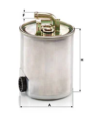 Polttoainesuodatin MANN-FILTER WK 842/19