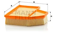 Ilmansuodatin MANN-FILTER C 25 111