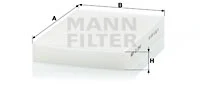 Raitisilmasuodatin MANN-FILTER CU 2945