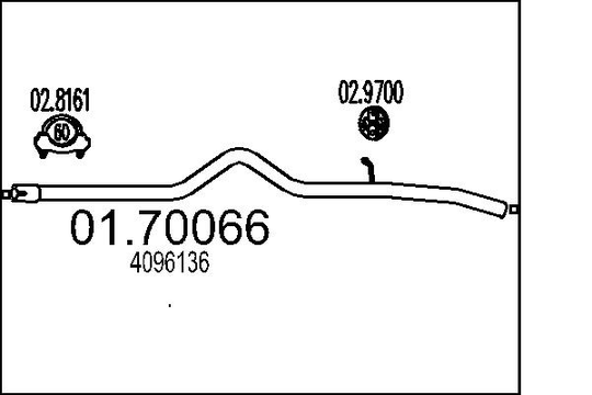 Pakoputki MTS 01.70066