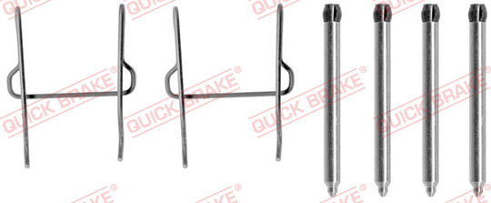 Tarvikesarja, jarrupala QUICK BRAKE 109-1081
