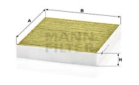 Raitisilmasuodatin MANN-FILTER FP 2141