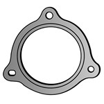 Tiiviste, pakoputki, volvo s60 i, s70, s80 i, v70 i, v70 ii, xc70 cross country i, xc90 i, 8642449
