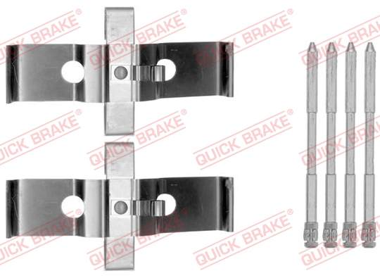 Tarvikesarja, jarrupala QUICK BRAKE 109-1796