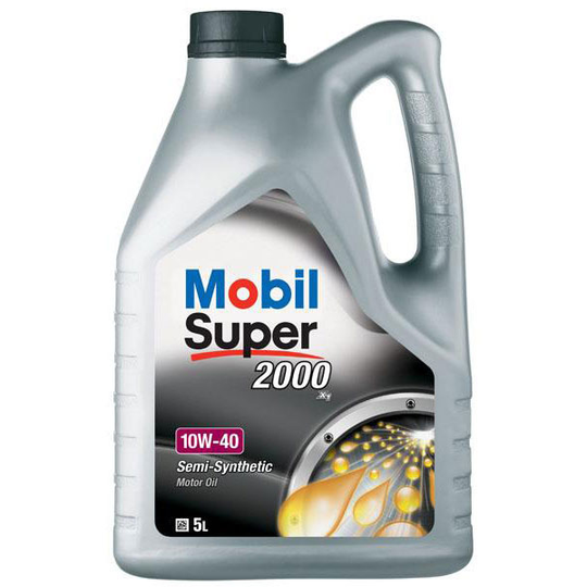 Moottoriöljy MOBIL 10W40 SUPER 2000 5L