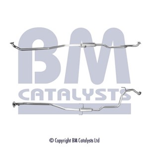 Pakoputki, Takana, toyota yaris, 174100Q020, 174100Q021, 174100Q030, 174100Q031
