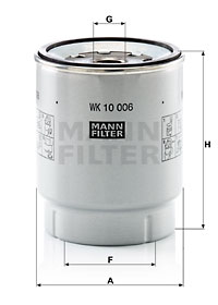 Polttoainesuodatin MANN-FILTER WK 10 006 z