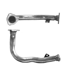 Pakoputki, Edessä, citroën ax, saxo, peugeot 106 i, 106 ii, 16981880, 1705K4, 1705P9, 1705X4, 96080424, 96133590, 96144090