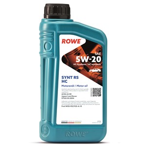 Moottoriöljy Rowe Hightec Synt Rs Hc Sae 5W-20 1L, Universal