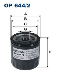 Öljynsuodatin, chrysler,jeep,ldv,opel,plymouth,vauxhall, 05003558AA, 05003558AB, 0649015, 41 150 064 B, 41152006A, 41152006F, 46795125,