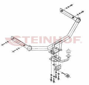 Vetokoukku, vakio, seat leon