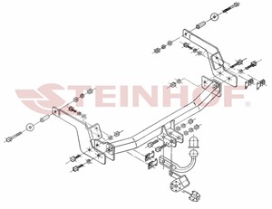 Vetokoukku, vakio, renault laguna ii