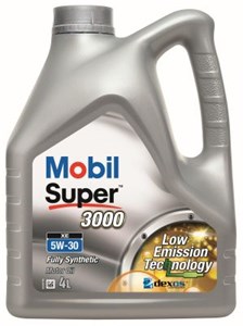 Moottoriöljy Mobil Super 3000 XE C3 5W-30, 4L, Universal