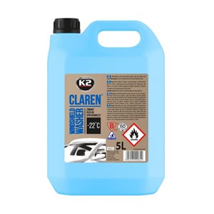Tuulilasinpesunesteet K2 Claren (-22 °C käyttövalmis) 5L, Universal