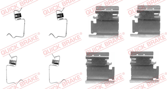 Tarvikesarja, jarrupala QUICK BRAKE 109-1218