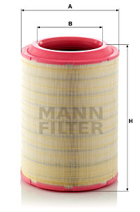 Ilmansuodatin MANN-FILTER C 37 2070/2