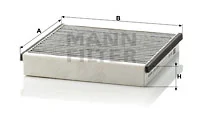 Raitisilmasuodatin MANN-FILTER CUK 1931-2