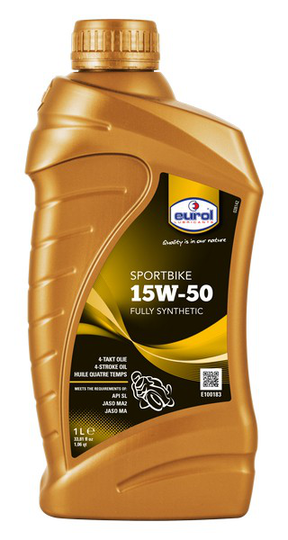 Moottoriöljy EUROL 15W50 SPORTBIKE 1L
