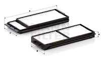Raitisilmasuodatin MANN-FILTER CU 22 001-2