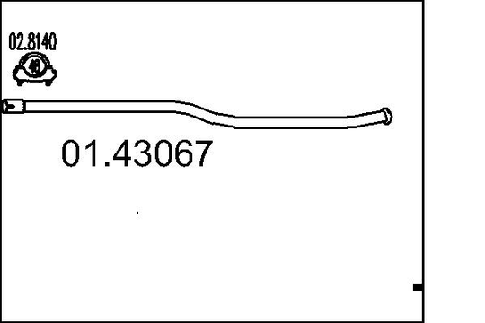 Pakoputki MTS 01.43067