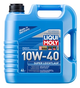 Moottoriöljy Liqui Moly Super Leichtlauf 10W-40 4L, Universal