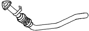Pakoputki, Keskellä, audi a4 b6, a4 b6 avant, a4 b6 cabriolet, 8E0253301AC, 8E0253301AQ, 8E0253301CJ, 8E0253301DT