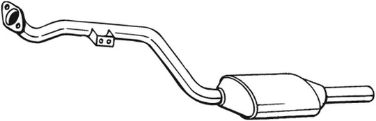 Katalysaattori, Edessä, mercedes-benz, 2024902320, 2024902520, 2024906719, 2104901019, 2104901020, 2104905519