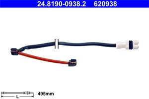 Kulumisenilmaisin, jarrupala, Etuakseli, Taka-akseli, porsche 911, 911 cabriolet, 911 speedster, carrera gt, 996 612 347 00, 997 612 677