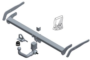 Vetokoukku, irrotettava, ford focus iv, focus turnier iv