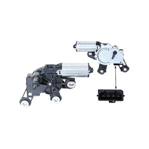 Pyyhkijän moottori, Takana, seat alhambra, vw sharan, 7M3 955 711, 7M3 955 711A, 7M3 955 711C, 7M3955711A, 7M3955711C