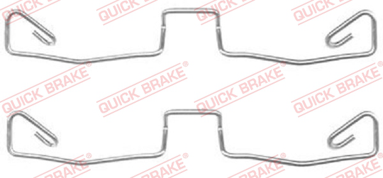 Tarvikesarja, jarrupala QUICK BRAKE 109-1633