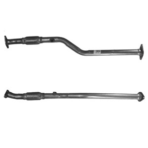 Pakoputki, Edessä, hyundai coupe ii, kia cerato halvkombi i, cerato sedan i, 286102D107