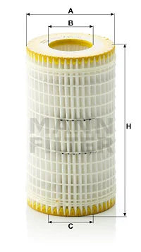 Öljynsuodatin MANN-FILTER HU 718/5 x