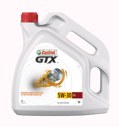 Moottoriöljy CASTROL GTX 5W30 C4 4L