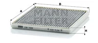 Raitisilmasuodatin MANN-FILTER CUK 1828