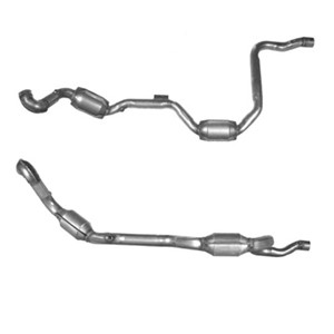 Katalysaattori, Vasen, mercedes-benz m-klass [w163], 1634902336, 1634902614, A1634902336, A1634902614