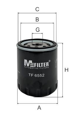 Öljynsuodatin MFILTER TF 6552