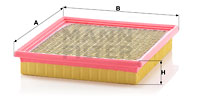 Ilmansuodatin MANN-FILTER C 24 100